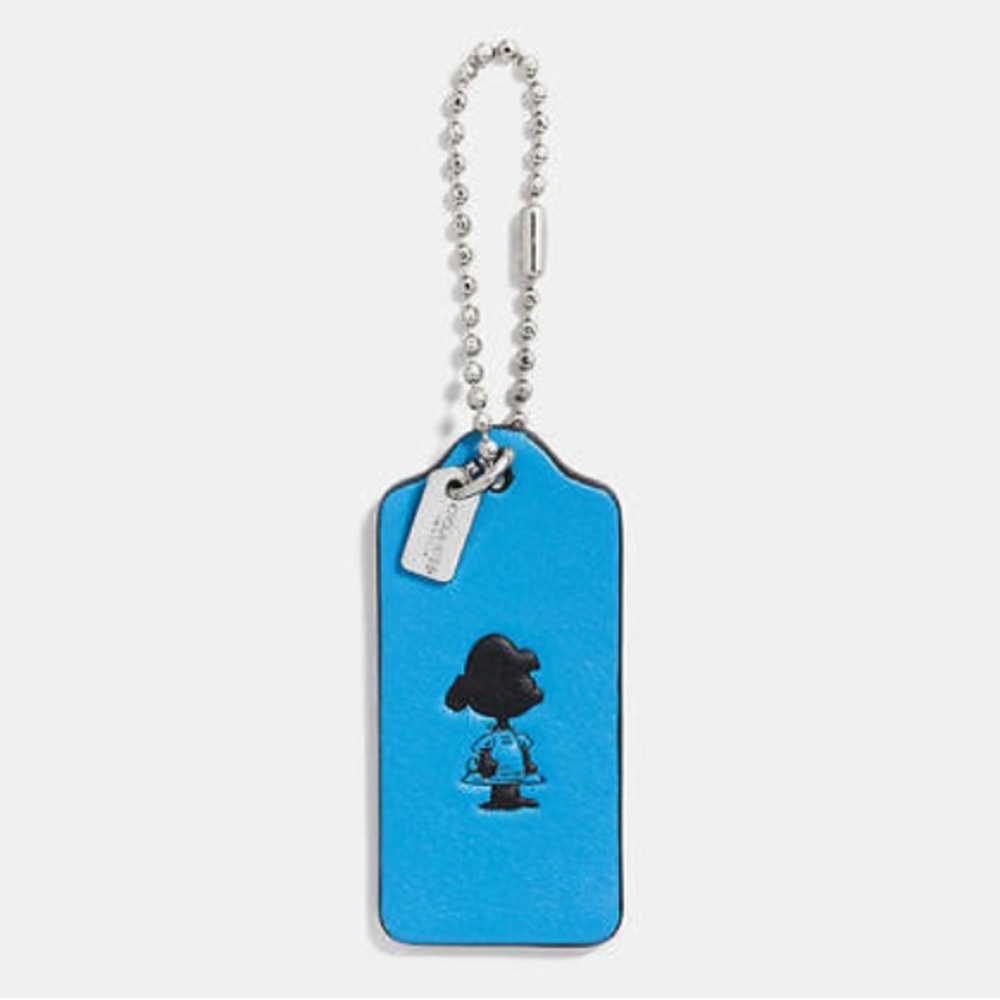 Coach x Snoopy (Lucy) | Leather Hangtag/Key Charm